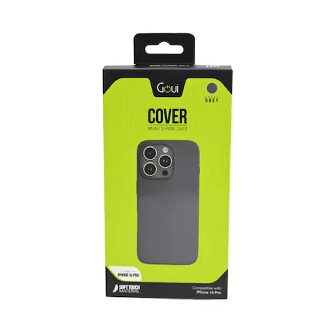 GOUI MAGNETIC IPHONE COVER FOR IPHONE 15 PRO MAX | STEEL GREY